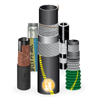 Oil and fuel hoses